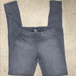 Cello Super Skinny, Super Stretch Gray Jeans